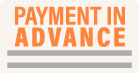 Payment in advande