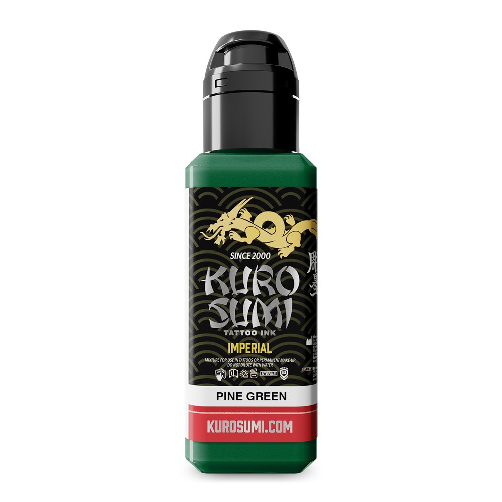 Imperial Pine Green - Kuro Sumi Imperial Tattoo Ink