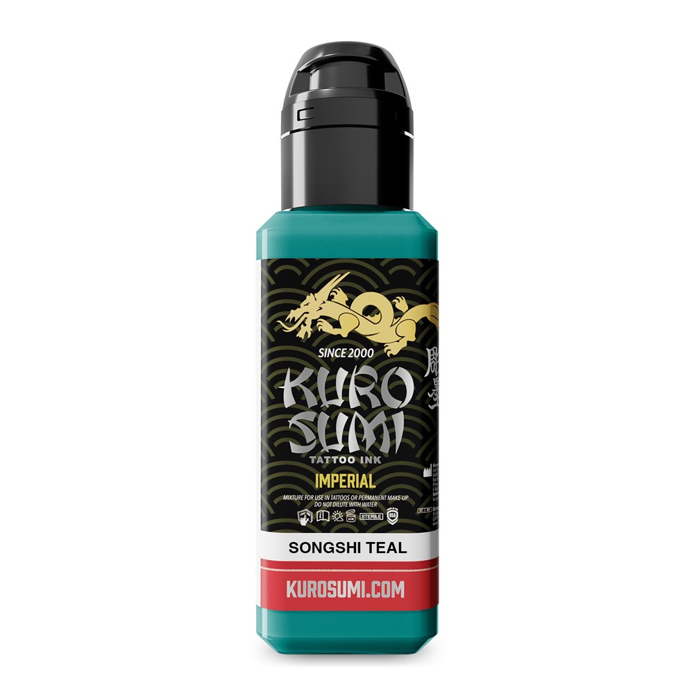 Imperial Songshi Teal - Kuro Sumi Imperial Tattoo Ink