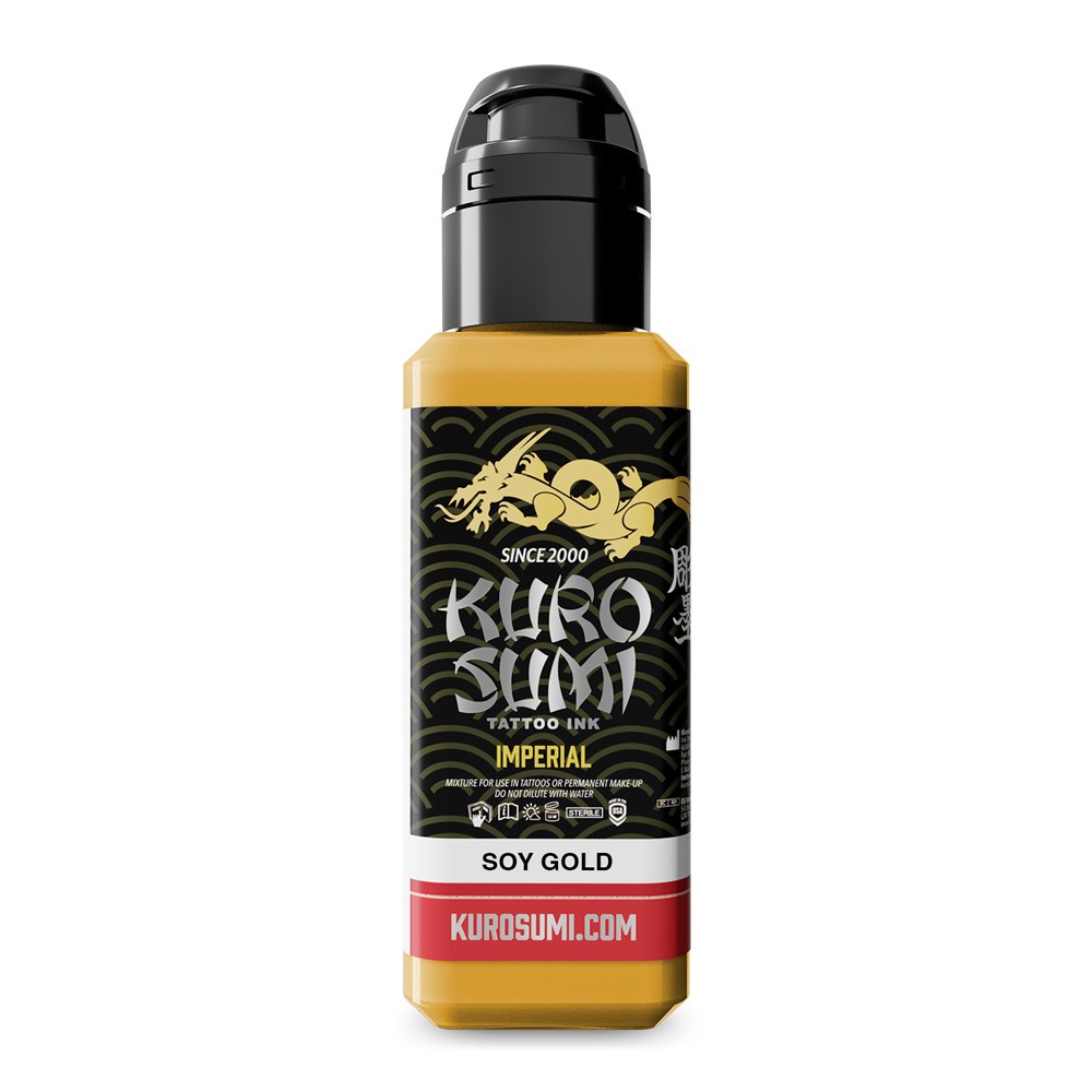 Imperial Soy Gold - Kuro Sumi Imperial Tattoo Ink